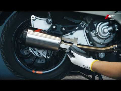 ZARD Exhaust Slip-On Piaggio Vespa Gts Super 300 2022-2024
