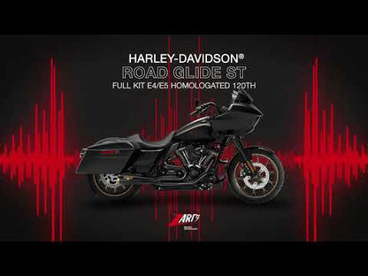 ZARD Exhaust Road Glide ST Full Kit 2:1 "120Th" Limited Edition Harley Davidson 2017-2023