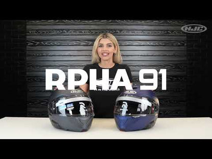 HJC RPHA 91 Carbon Modular Motorcycle Helmets