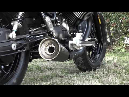 ZARD Exhaust Slip-Ons "Big" Moto Guzzi V9 Bobber 2016-2019