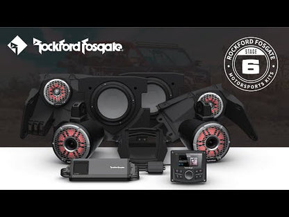 Rockford Fosgate Stage 6 Audio System (Gen-3) Can-Am X3 2017+