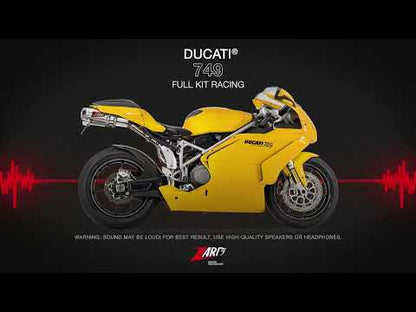 ZARD Exhaust Deep Sump Single Seat Full Kit Ducati 749 2003-2005