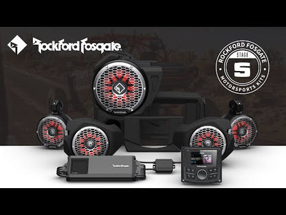 Rockford Fosgate Stage 5 Audio System (Gen-3) Polaris RZR 2014-2023
