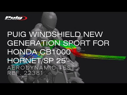 Puig New Generation Sport Windscreen Honda CB1000 Hornet 2025-2026