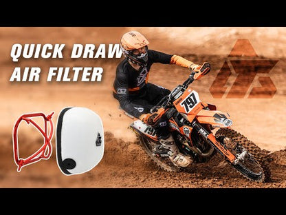 Tusk Quick Draw Air Filter System Filter Kit Yamaha YZ250F/FX, YZ450/F