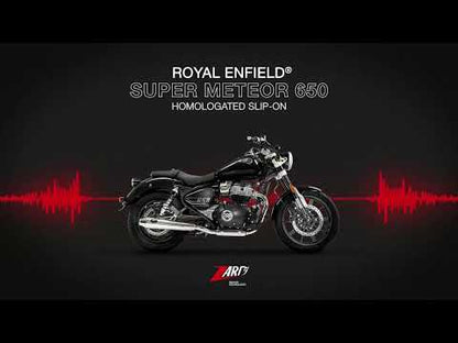 ZARD Exhaust Slip-Ons Royal Enfield Super Meteor 650 2023-2024