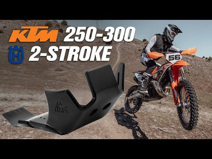 Tusk Severe Impact UHMW Dirt Bike Skid Plate Husqvarna FC 250 2022-2026