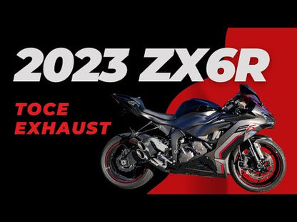 Toce Razor Tip Full Exhaust - Kawasaki ZX6R / 636 2009-2025