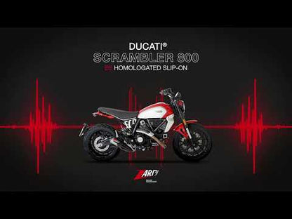 ZARD Exhaust Slip-On Ducati Scrambler 800 2023-2024
