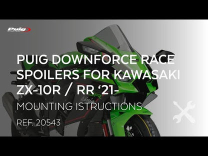 PUIG Race Side Spoilers Kawasaki ZX-10R 2021-2025