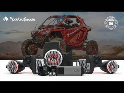 Rockford Fosgate Stage 5 Audio System RZR Pro XP, Pro R, Turbo R Models with Ride Command