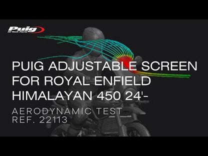 Puig Adjustable Windscreen Royal Enfield Himalayan 450 2024-2025