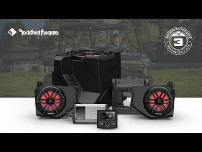 Rockford Fosgate Stage 3 Audio System (Gen-2) Polaris Ranger 2018+