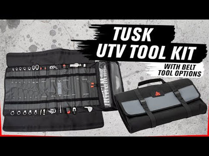 Tusk UTV Tool Roll Kit with Belt Removal Tools Polaris GENERAL 1000 Deluxe EPS 2016-2025