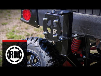 Tusk Hitch Mounted Spare Tire Carrier Polaris GENERAL 1000 Deluxe EPS 2016-2025