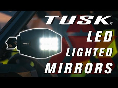 Tusk UTV LED Side View Mirrors Honda Talon 1000R 2019–2025