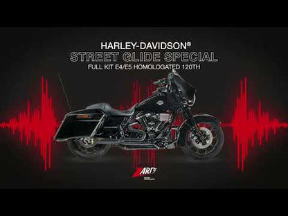 ZARD Exhaust Street Glide Special Full Kit 2:1 "120Th" Limited Edition Harley Davidson 2017-2023
