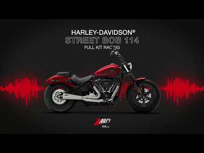 ZARD Full Kit 2:1 Exhaust Harley Davidson Street Bob 114 2017-2024