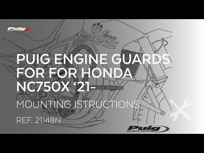 Puig Engine Guards HONDA NC750X 2021-2025