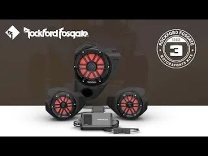 Rockford Fosgate Stage 3 Audio System For Ride Command (Gen-3) Polaris RZR 2014+