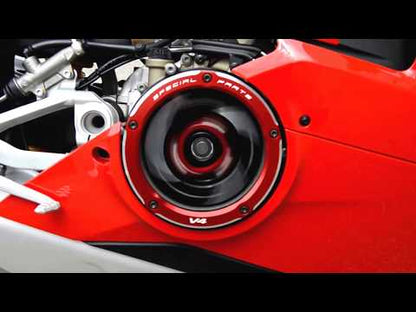 DBK Clutch Cover EVO Led Clear Ducati Diavel V4 2023-2025