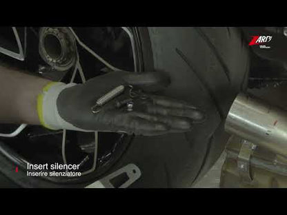 ZARD Exhaust Slip-On Predator Kit Ducati Diavel V4 2023-2024