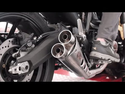 ZARD Exhaust Slip-On "Special Ed." Ducati Scrambler Desert Sled 800 2017-2020