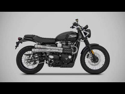 ZARD Exhaust Slip-On "Six Days" Triumph Street Scrambler 900 2017-2020