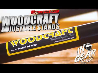 Woodcraft Adjustable Rear Pad Motorcycle Stand