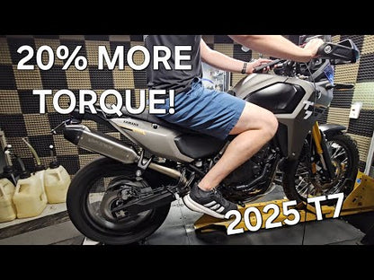 Vandemon Full Titanium Exhaust System Yamaha T7 Tenere 700 Adventure 2019-2026