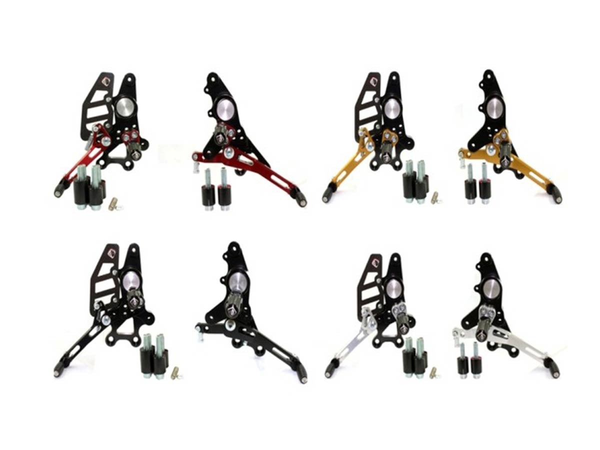 DBK Pilot Rearset Ducati Multistrada 2003-2009 - Adventure Parts