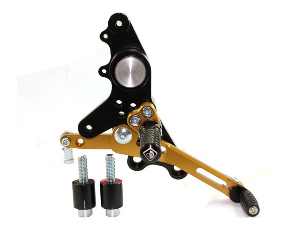 DBK Pilot Rearset Ducati Multistrada 2003-2009 - Adventure Parts