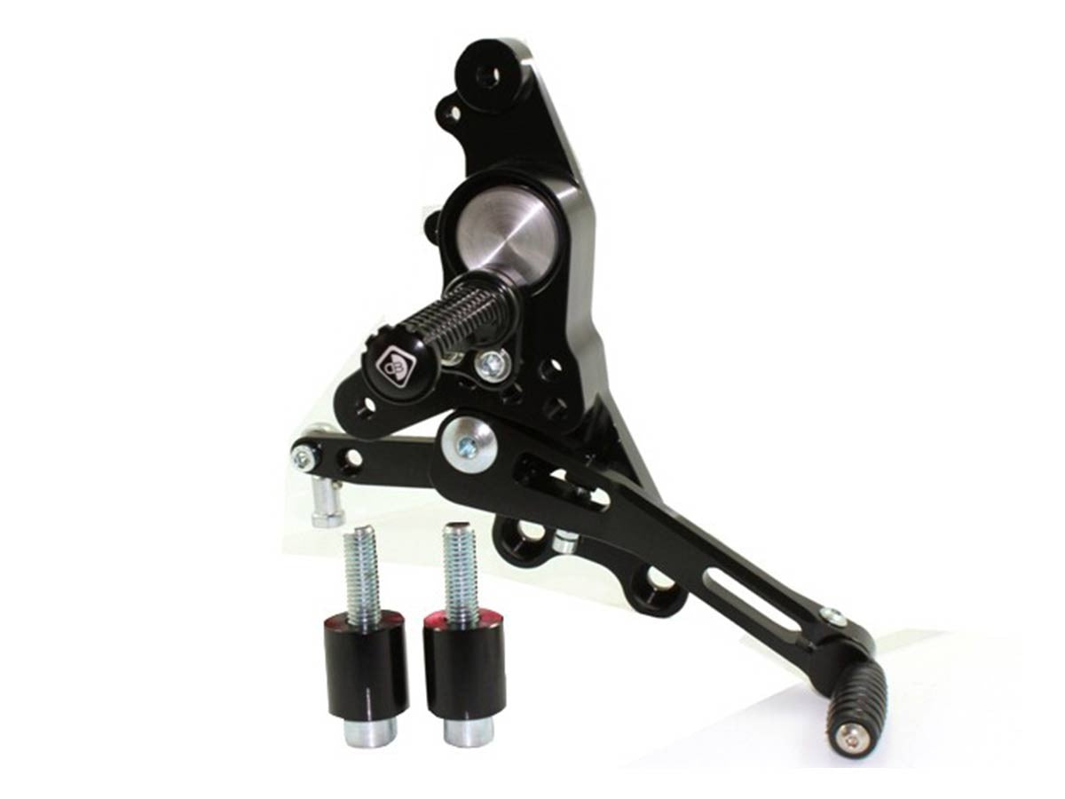 DBK Pilot Rearset Ducati Multistrada 2003-2009 - Adventure Parts