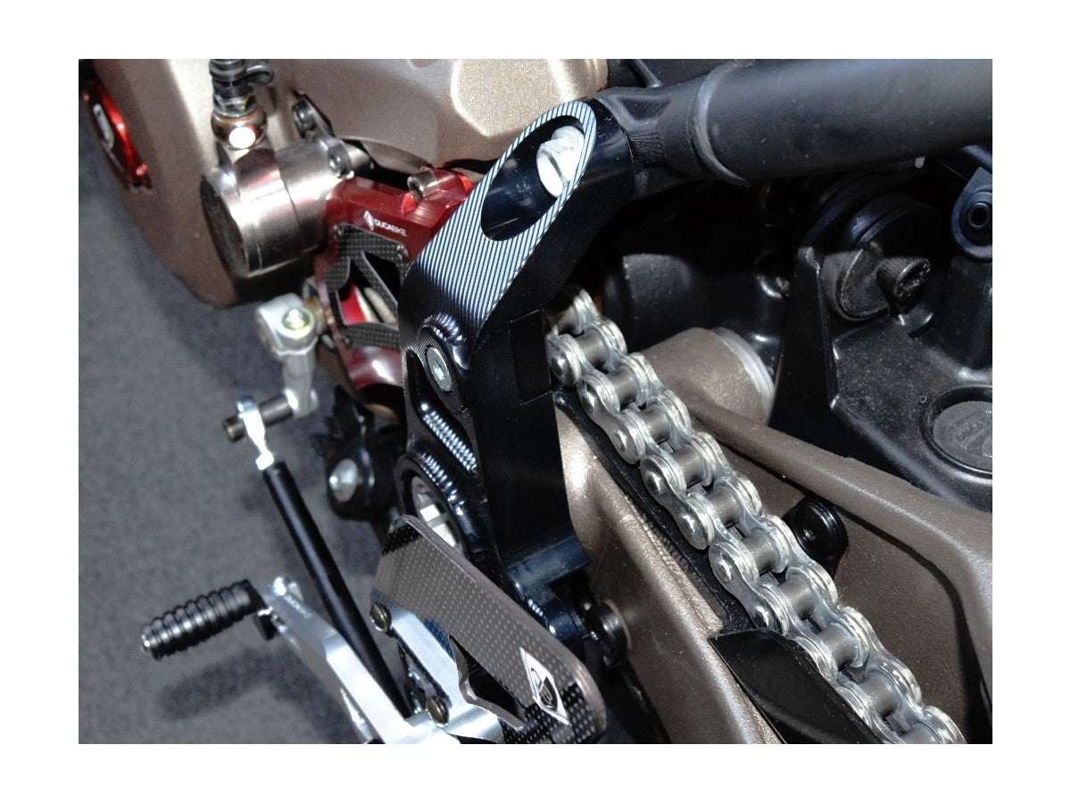 DBK Rearset Pilot Adjustable Ducati Monster 2014-2017 - Adventure Parts