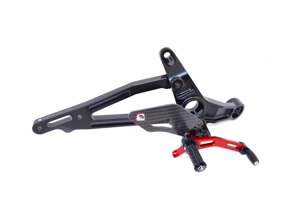 DBK Rearset Pilot Adjustable Ducati Monster 2014-2017 - Adventure Parts