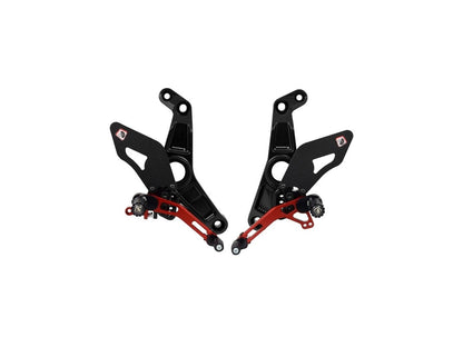 DBK Rearset Adjustable Ducati Monster 1200R 2016-2019 - Adventure Parts