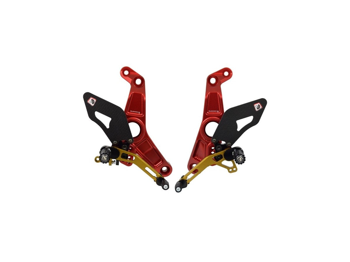 DBK Rearset Adjustable Ducati Monster 1200R 2016-2019 - Adventure Parts