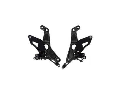 DBK Rearset Adjustable Ducati Monster 1200R 2016-2019 - Adventure Parts
