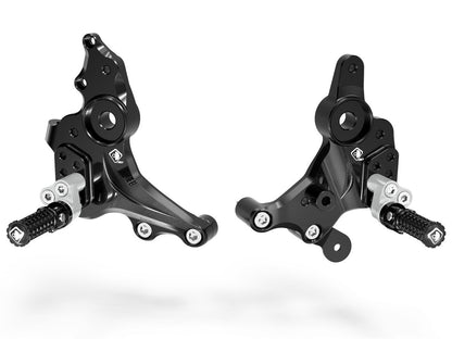 DBK Adjustable Rearset Ducati Monster 2021-2025 - Adventure Parts