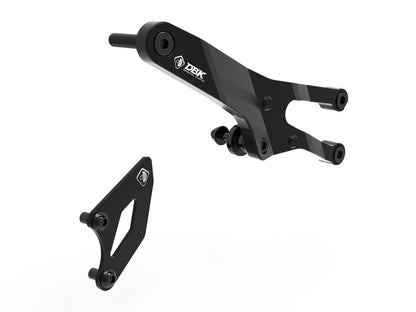 DBK Single-Seat Rider Footboard Kit Ducati Scrambler 800 2023-2025 - Adventure Parts