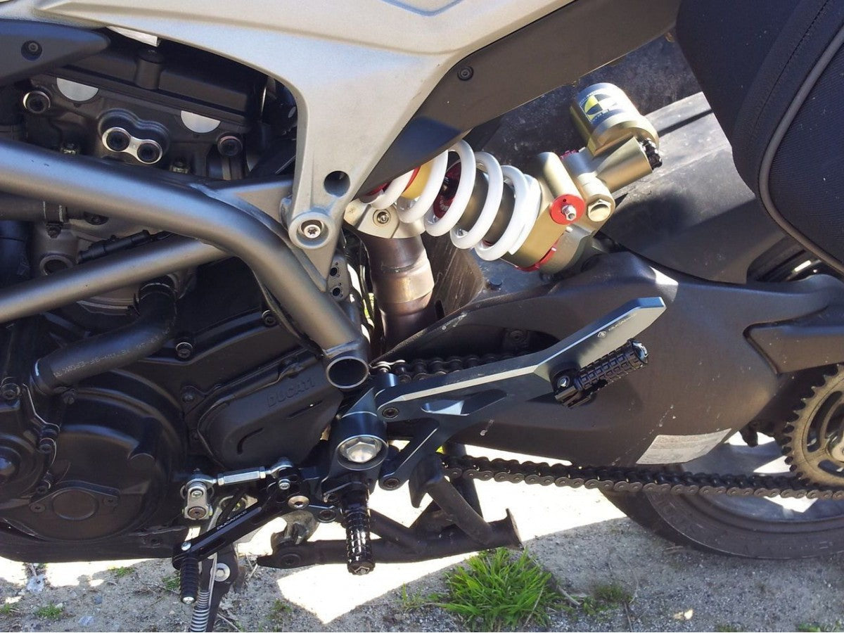 DBK Rearset Hypermotard 2013-2018 - Adventure Parts