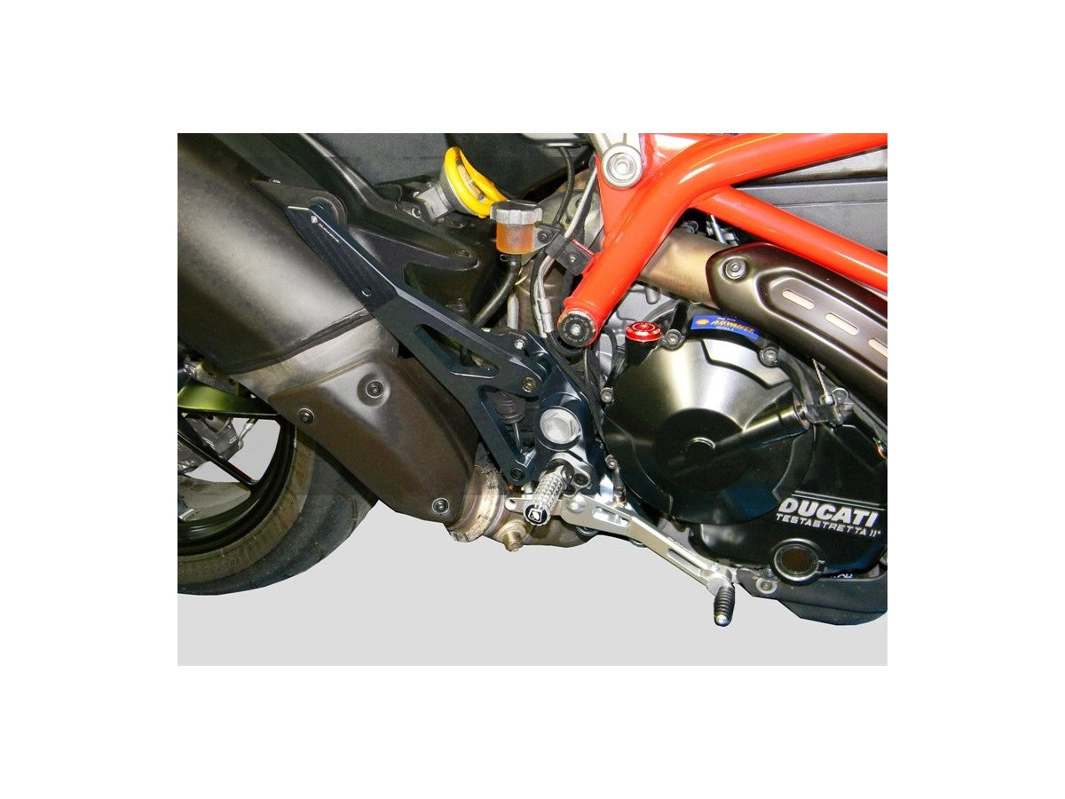 DBK Rearset Hypermotard 2013-2018 - Adventure Parts
