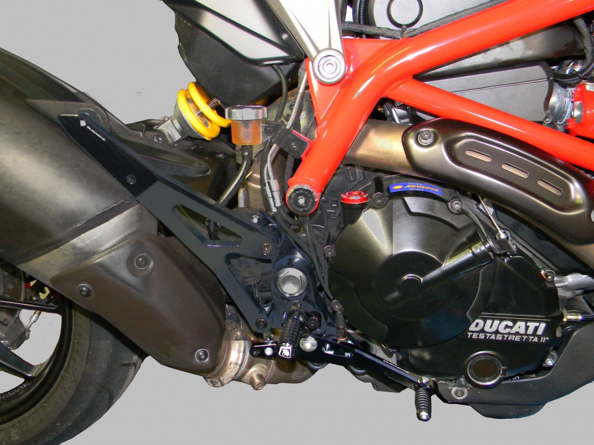DBK Rearset Hypermotard 2013-2018 - Adventure Parts
