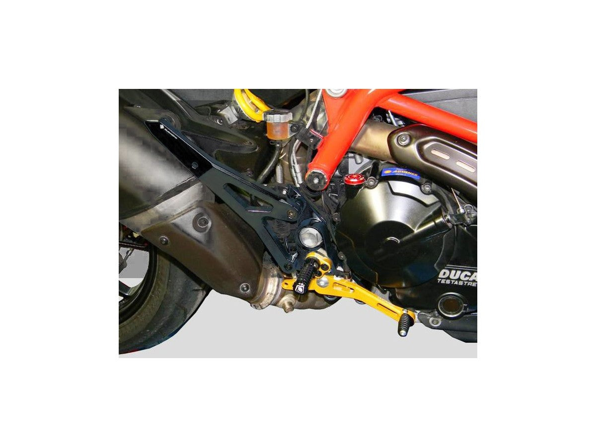 DBK Rearset Hypermotard 2013-2018 - Adventure Parts