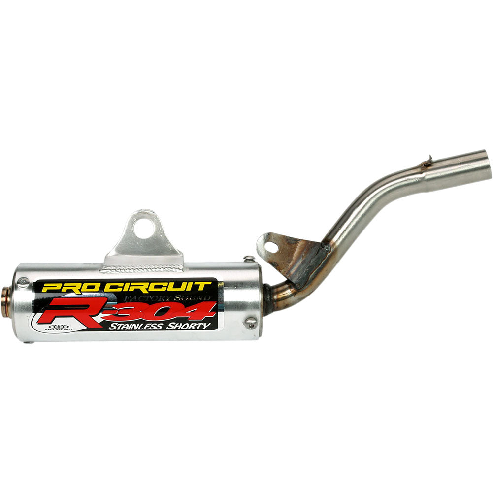 Pro Circuit R-304 Shorty Aluminum Silencer Suzuki RM100 2003–2004 - Adventure Parts