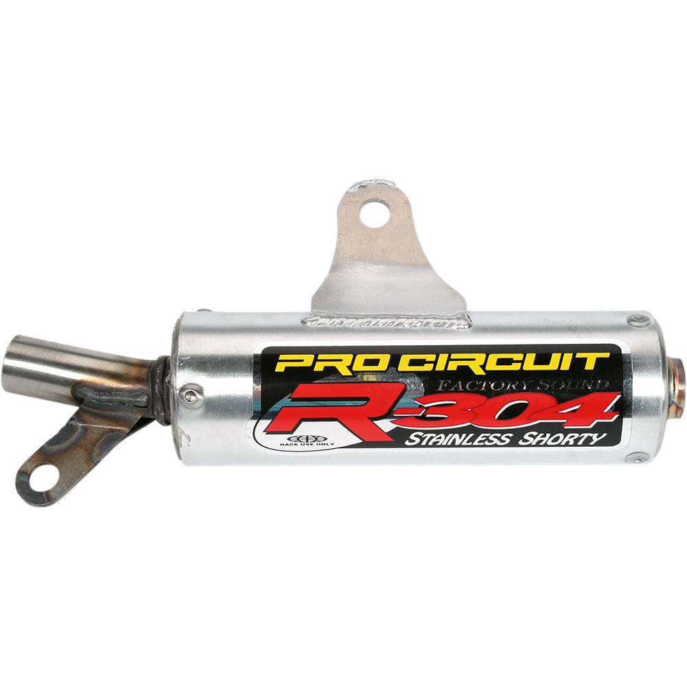Pro Circuit R-304 Shorty Aluminum Silencer Suzuki RM80 1989–2023 - Adventure Parts