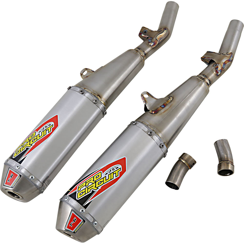 Pro Circuit T-6 Dual Slip-On Silencers Honda CRF250R 2020–2021 - Adventure Parts