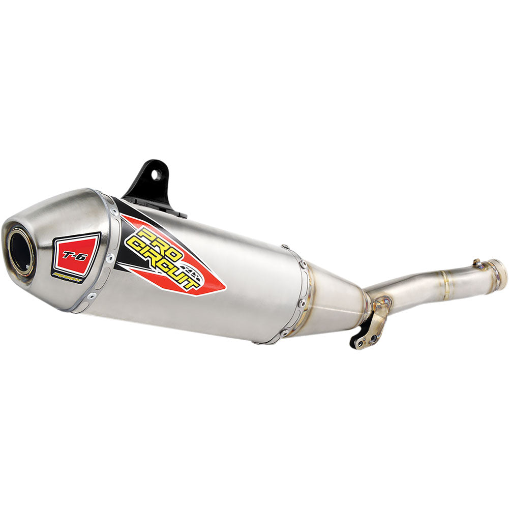 Pro Circuit T-6 Slip-On Silencer Yamaha YZ450F 2014–2018 - Adventure Parts