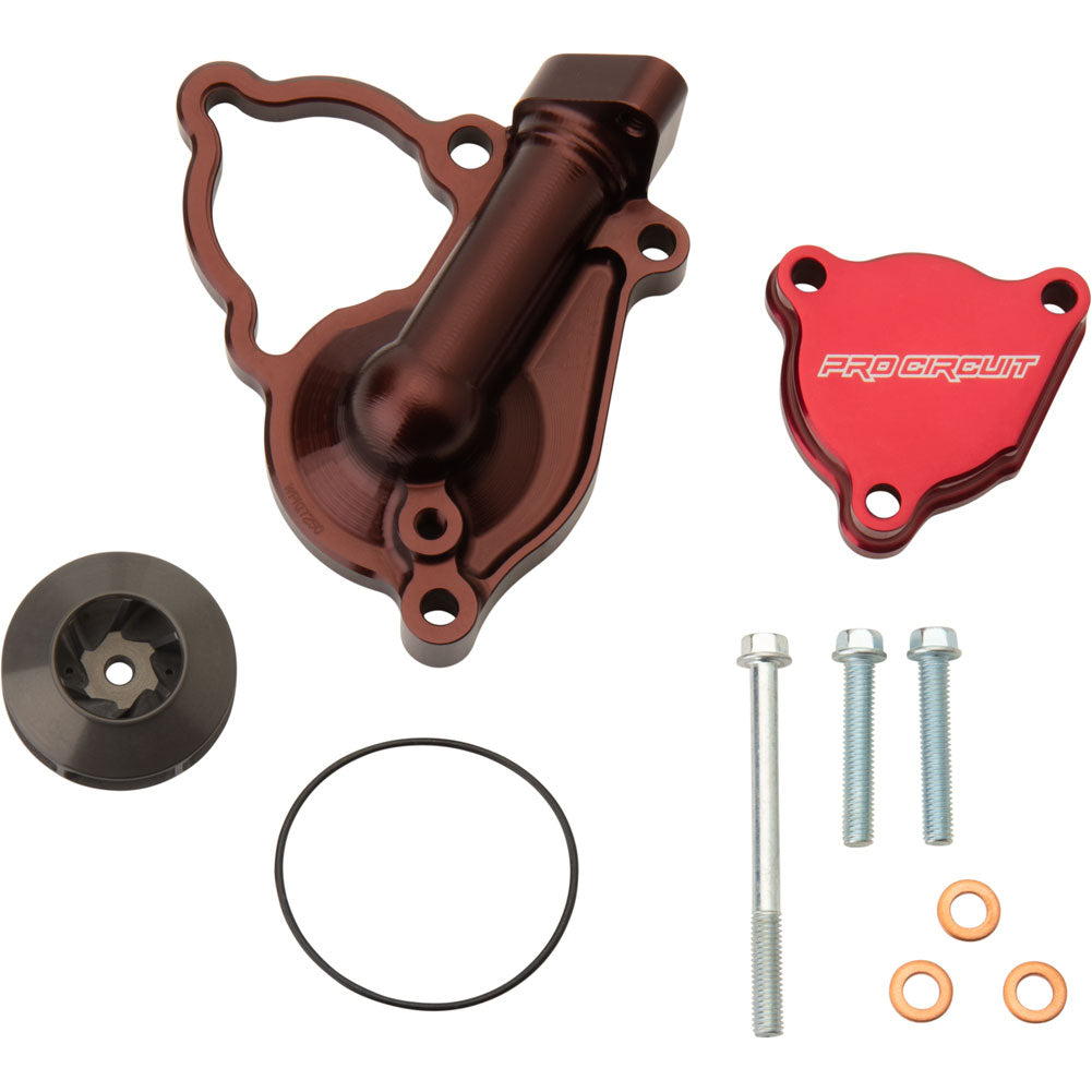 Pro Circuit Water Pump Cover Kit Kawasaki KX250 2021–2024 - Adventure Parts