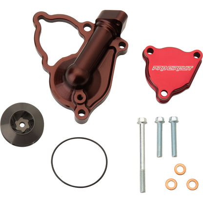 Pro Circuit Water Pump Cover Kit Kawasaki KX250 2021–2024 - Adventure Parts